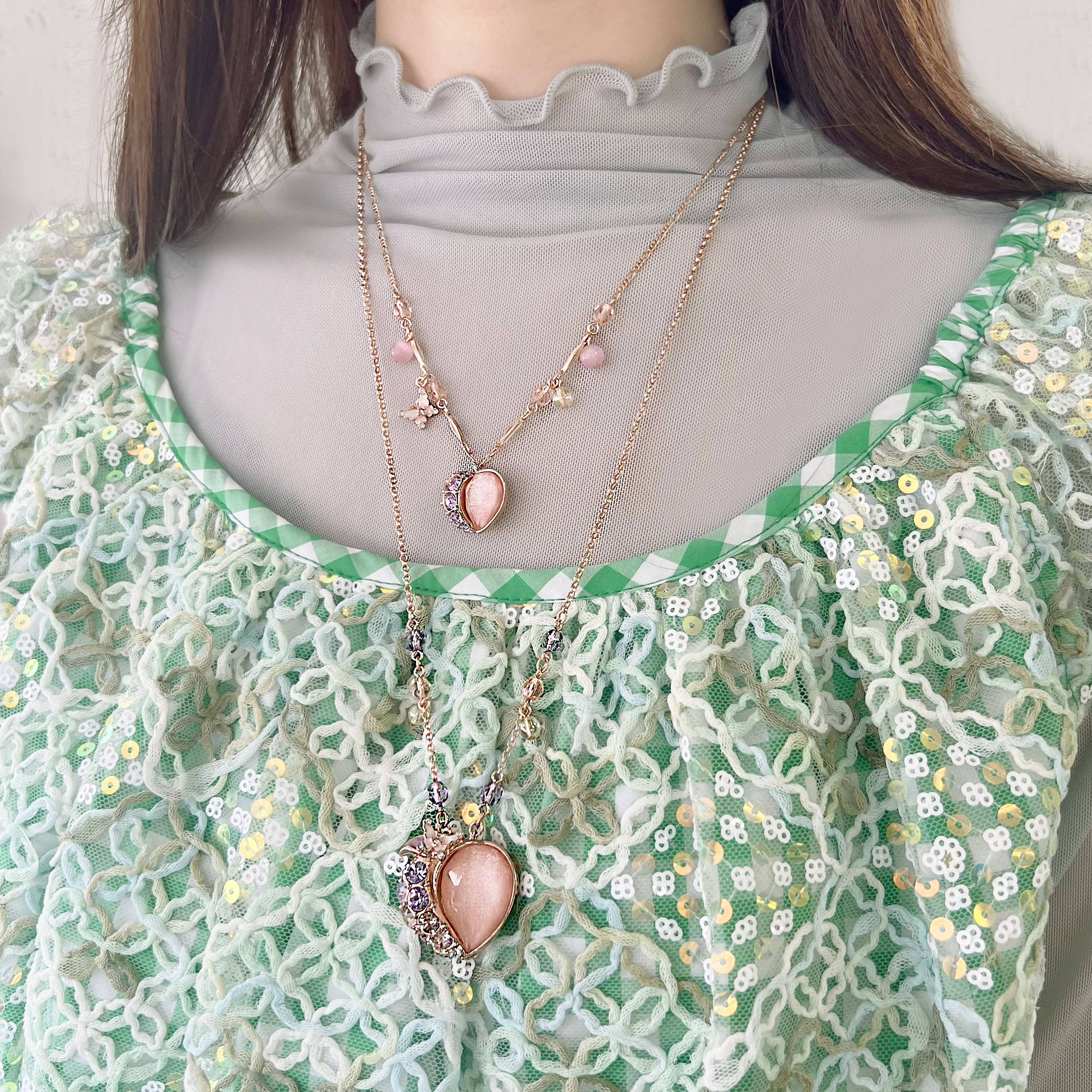 【ANNA SUI】即対応 レモンモチーフ ショートネックレス ANNA SUI ネックレス レモンモチーフ ショートネックレス